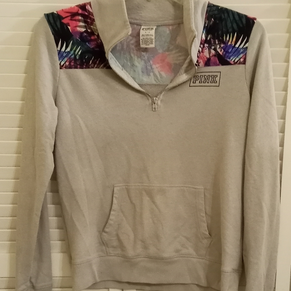 Women's Sm. PINK Pull Over Sweat Shirt